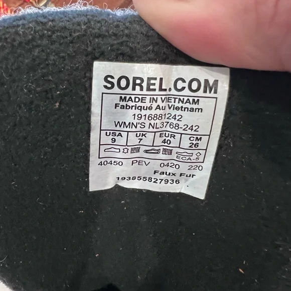 Women’s Sorel Kinetic Conquest Boot sz 9 NWT! - Picture 4 of 9